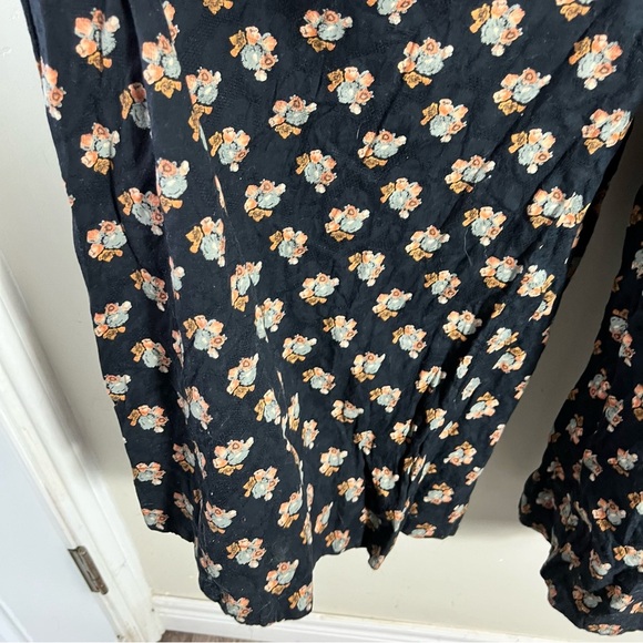 Anthropologie The Tommie Cap-Sleeve Smocked Front-Zip Jumpsuit: Jacquard Edition - Picture 10 of 16